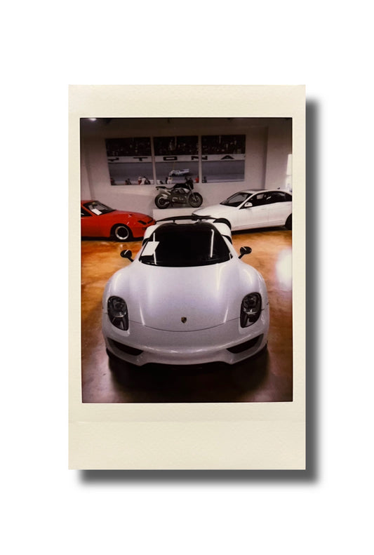 Porsche 918 Spyder Polaroid