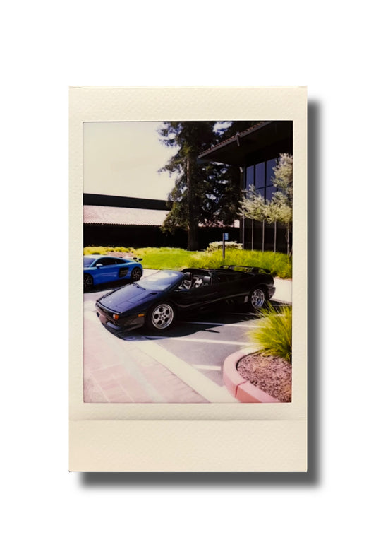 Lamborghini Diablo Roadster Polaroid