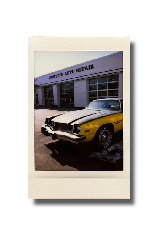 Chevy Camaro Rally Sport Polaroid