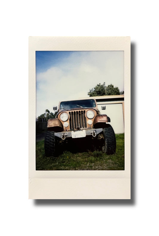 Jeep Brown Polaroid