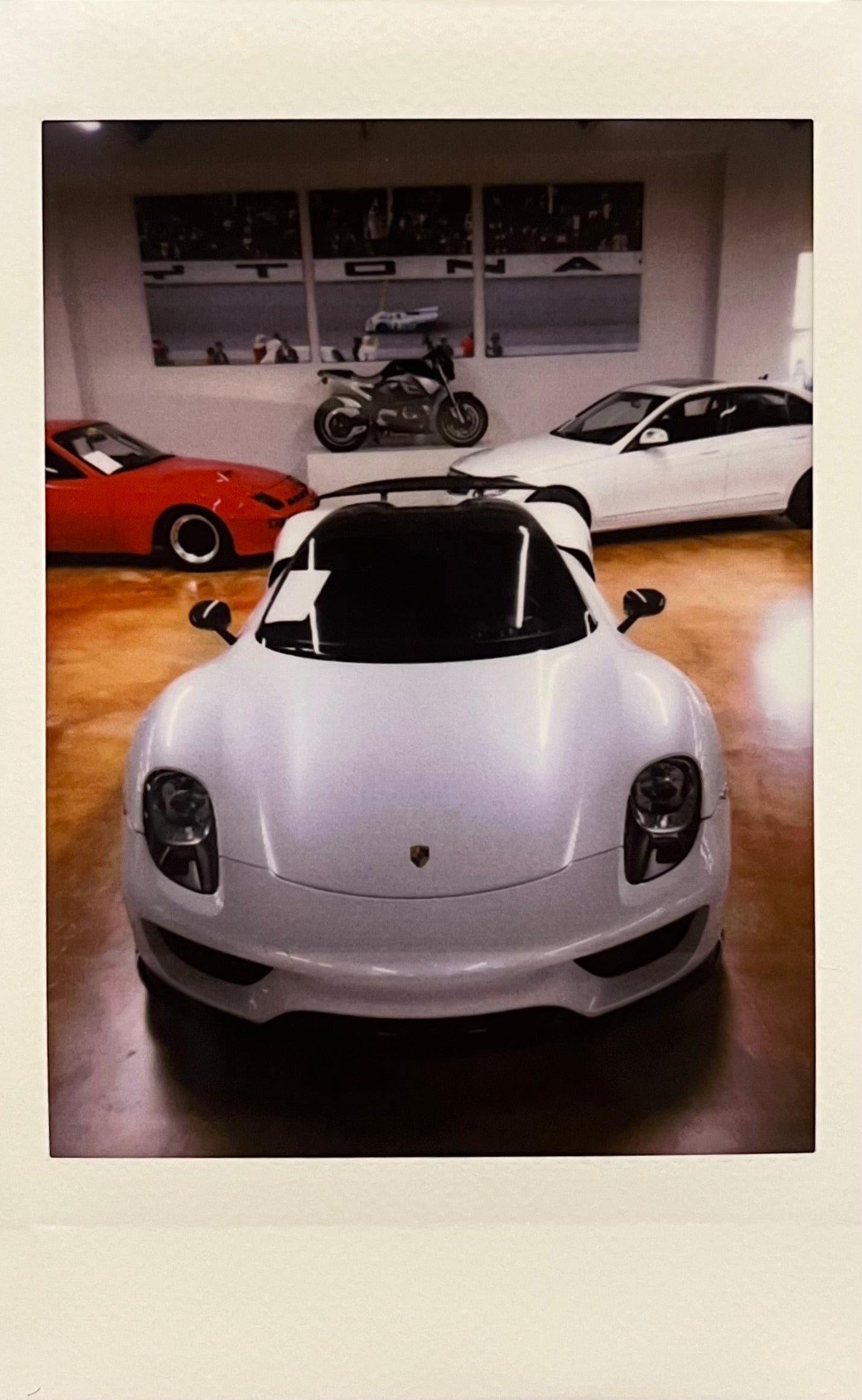 Porsche 918 Spyder Polaroid