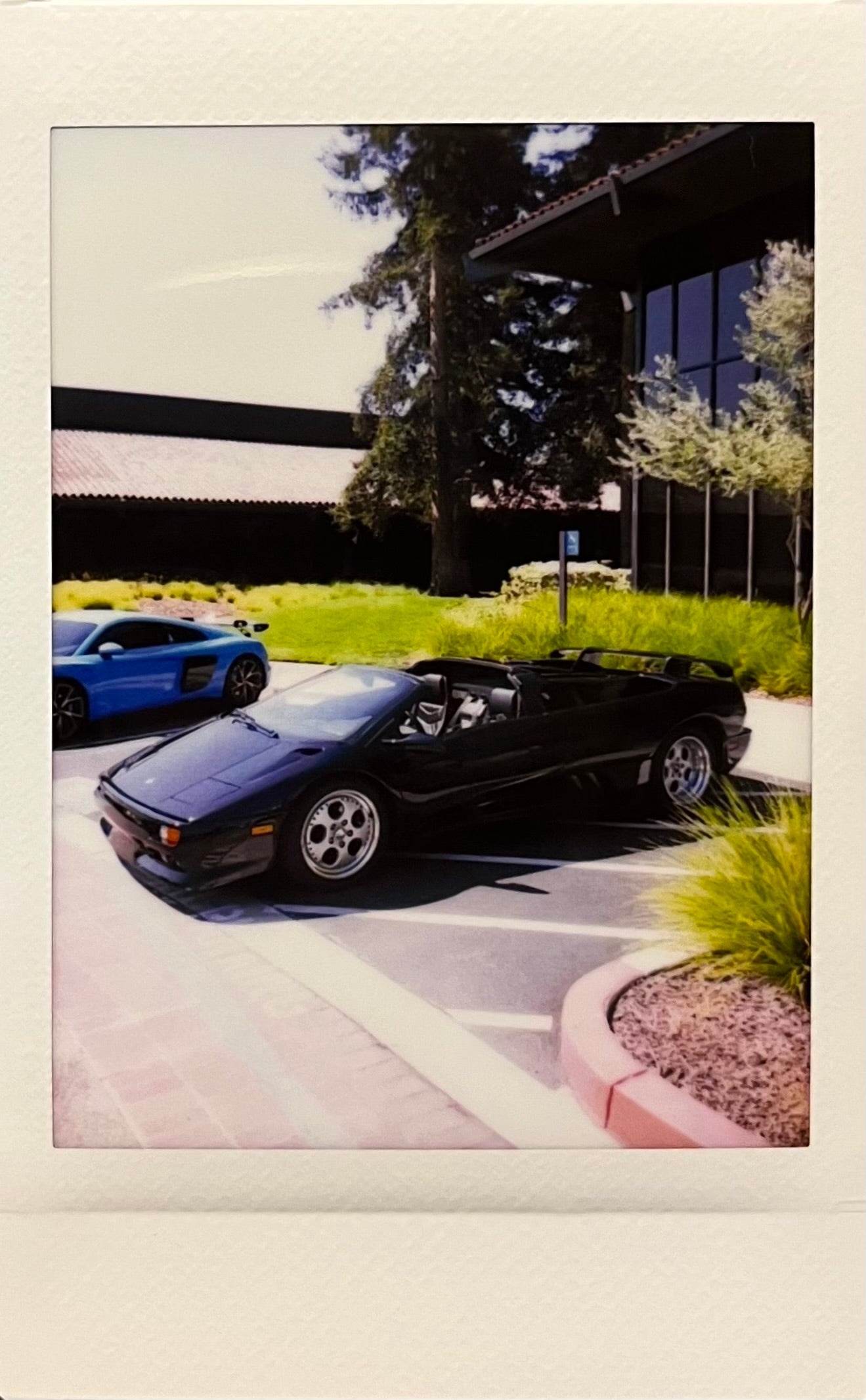 Lamborghini Diablo Roadster Polaroid